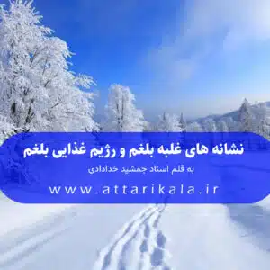 نشانه های غلبه بلغم و رژیم غذایی بلغم