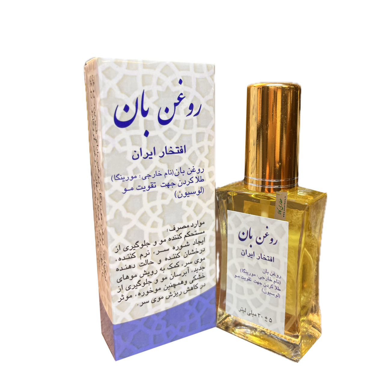 روغن بان تقویت مو احیا سلامت